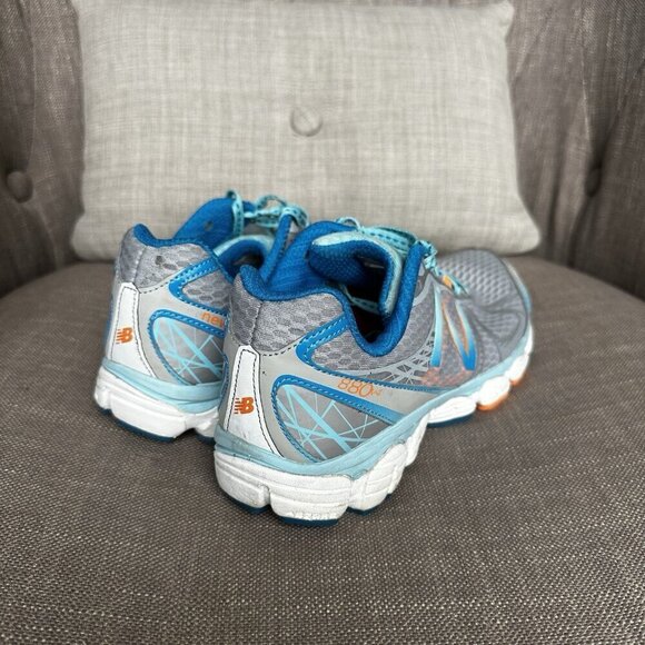 New Balance 880 v4 Womens Running Shoes Size 6.5 Blue Orange Sneakers Athletic - Picture 3 of 10